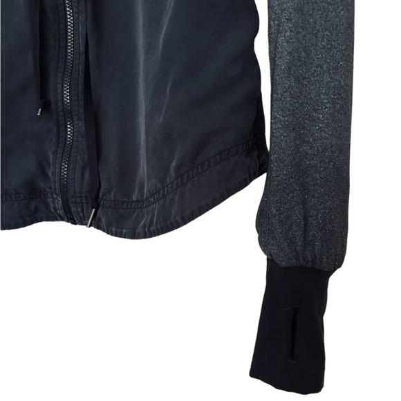 Lululemon Inner Peace Reversible Athletic Jacket Size 6 Gray - Picture 2 of 13